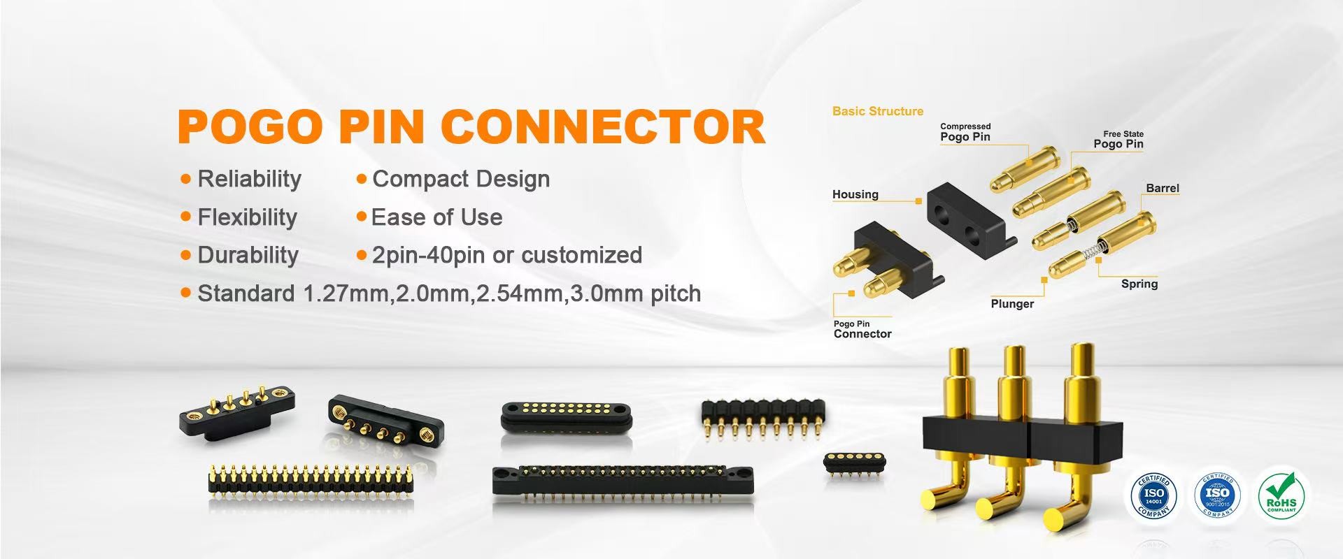 qualité Connecteur Pogo usine